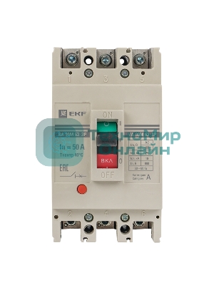 Выключатель автоматический 3п ВА-99М 63/50А Basic EKF mccb99-63-50m