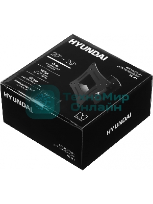 Кронштейн для телевизора Hyundai GL-R1 черный 20