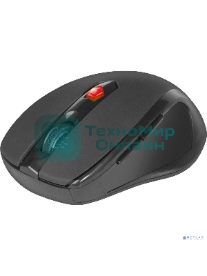 Мышь беспроводная Defender Ultra MM-315 черный, 1600 dpi, радиоканал, USB, кнопки - 6