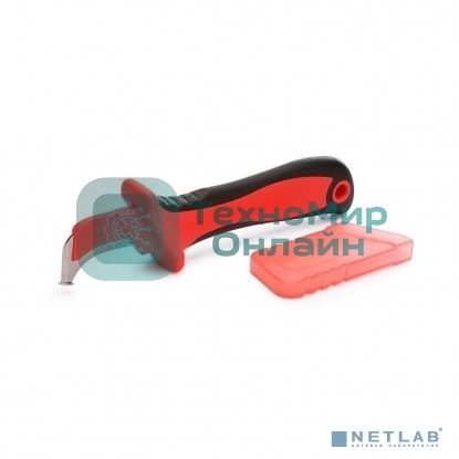 Нож КВТ НМИ-01А монтерский для работы под напряжением до 1000в прозрачный защитный чехол