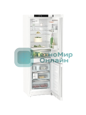 Холодильник Liebherr CBNC 5223-22 001 белый двухкамерный 216/94л морозилка снизу, No Frost