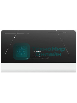 Индукционная варочная панель Bosch PUE611HC1E, 60 см, индукция,скошенные края, сенсорное управление, черный