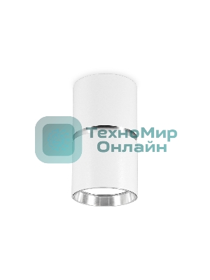 Светильник Ambrella light TN213115 WH/CH белый/хром GU10 D55*100