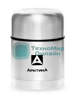 Термос Арктика, 301-500А, супер широкое горло, 0,5 л, для супа и еды в чехле, холод/тепло 12 ч