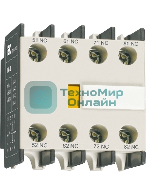 Приставка конт. ПКИ-40 IEK KPK10-40