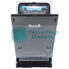 Встраиваемая посудомоечная машина Korting KDI 45985, нержавеющая сталь, 44.8 см, 10 компл., 44 дБ, класс A+++