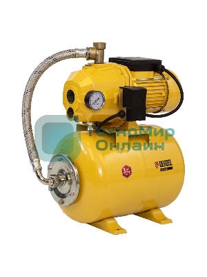 Насосная станция Denzel PSD800C эжекторная 800Вт 2400л/ч ресивер 24л всасывание 20м