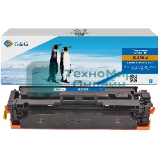 Картридж лазерный G&G GG-CF411A голубой (2300 стр.) для HP LJ M452DW/DN/NW M477FDW/M477FDN/M477FNW