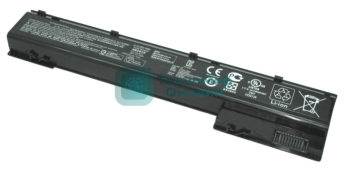 Аккумуляторная батарея для ноутбука HP Z Book 15, 17 (AR08) 14.4V 75Wh черный