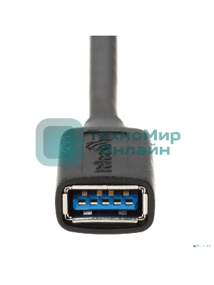 Кабель удлинительный USB3.0 Am-Af 1.8m Telecom черный (TUS708-1.8M)