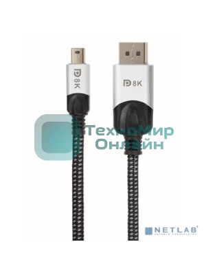 Кабель-переходник Mini DisplayPort M -> DisplayPort M 1.4V 3 м VCOM