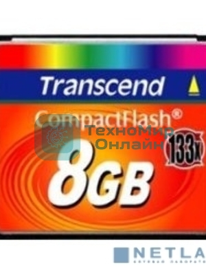 Флеш карта CF 8Gb Transcend TS8GCF133 w/o adapter