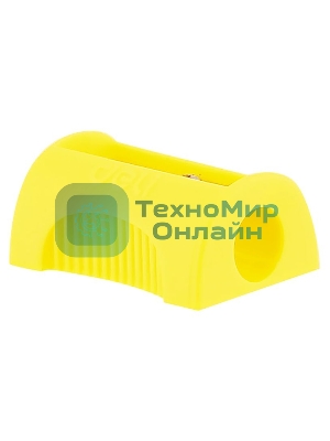 Точилка для карандашей ручная Deli E0594, 1 отверстие, пластик, ассорти, туба