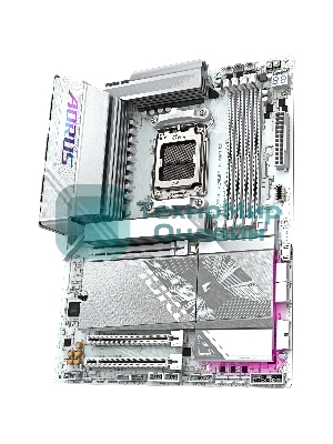 Материнская плата Gigabyte X870E A ELITE WF7 ICE, AM5, AMD X870, 4xDDR5, 4xSATA, 4xM.2, 1xPCIe 5.0 x16, 1xPCIe 4.0 x4, 1xPCIe 3.0 x2, 1xHDMI (v2.1), 2xUSB Type-C, 2xUSB-A 10Gbps, 4xUSB-A 5Gbps, 4xUSB-A 2.0, S/PDIF, 1x2.5Gb LAN, Wi-Fi 7, Bluetooth 5.4, 2x3.5 мм, 7.1, ATX