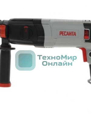 Перфоратор Ресанта П-32-1000К, SDS-plus, 1000 Вт, 5,2 Дж, от сети