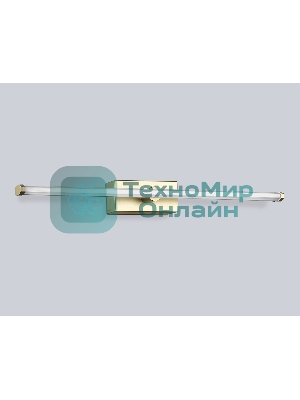 Настенный светодиодный светильник Ambrella light FL6114 GD золото 9W 3000K-6400K 410*45*80