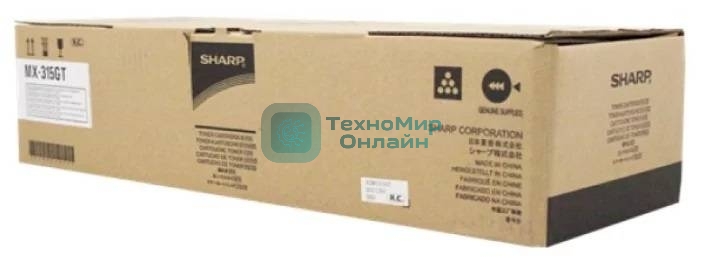 Картридж лазерный Sharp MX315GT черный для MXM266N/316N/356N 27500 стр.