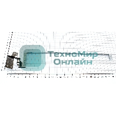 Петля для ноутбука Asus ROG GL752VW GL752JW левая