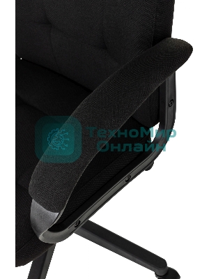 Кресло Бюрократ CH 002 3C11 черный, ткань