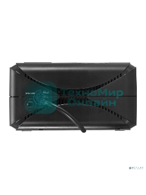 Источник бесперебойного питания ExeGate NEO Smart BU-600.LCD.AVR.5SH 600VA/360W, цветной LCD-дисплей, AVR, 5*Schuko, черный