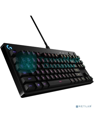 Клавиатура Logitech Gaming PRO проводная, USB Type-A, чёрный