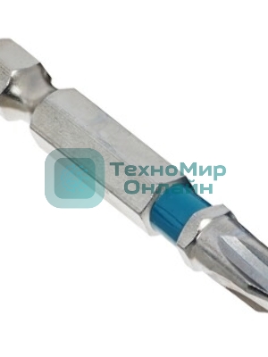 Бита Gross PH2х50мм, сталь S2, шестигр., 2 шт.