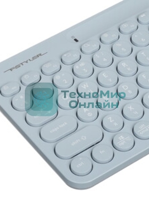 Комплект клавиатура+мышь A4Tech FStyler FG3200 Air Blue беспроводной, USB, 2000 DPI, голубой