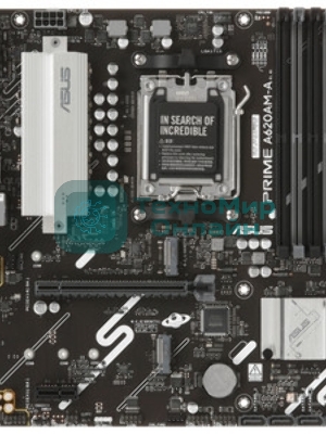 Материнская плата ASUS PRIME A620M-A-CSM, AM5, AMD A620, 4xDDR5, 4xSATA, 2xM.2, 1xPCIe 4.0 x16, 2xPCIe 3.0 x1, 1xVGA, 1xHDMI, 1xDP, 1x1Gb LAN, 2xUSB-A 5Gbps, 4xUSB-A 2.0, 3x3.5 мм, 7.1, mATX