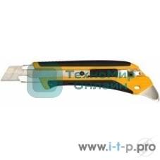 Канцелярский нож OLFA OL-L5-ALнерж.сталь пластик 1.8см