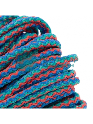 Шнур бельевой HomePalisad полипропиленовый с сердечником, 5 мм, L 15 м, цветной