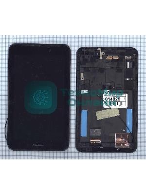 Модуль (матрица + тачскрин) для Asus Fonepad 7 FE170CG / MeMO Pad 7 ME170C черный с рамкой