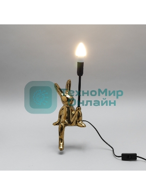 Светильник декоративный Rexant МОБИ Заяц золото
