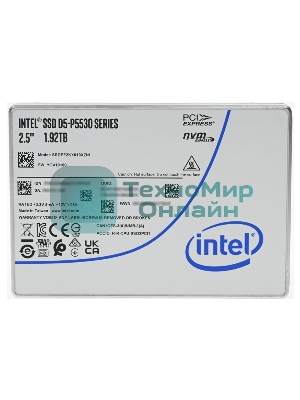 Накопитель SSD INTEL PCIE 1.92Tb TLC D5-P5530 SSDPF2KX019XZN1