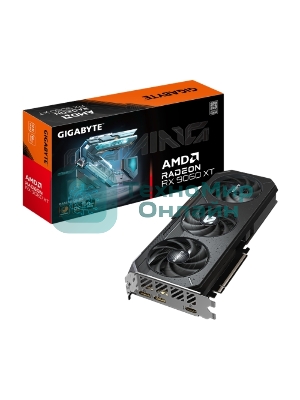 Видеокарта Gigabyte PCI-E 5.0 GV-R9060XTGAMING OC-8GD 1.0 AMD Radeon RX 9060XT 8Gb 128bit GDDR6 2210/20000 HDMIx2 DPx2 HDCP Ret