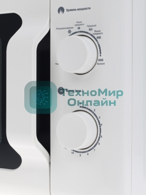 Микроволновая печь Mystery MMW-2006 белый, 20 л, 800 Вт, переключатели - сенсор