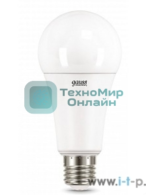Лампа светодиодная Gauss LED Elementary A67 30W E27 2390lm 6500K 1/10/50 0