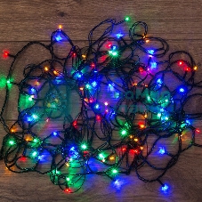 Гирлянда светодиодная универсальная 300 LED МУЛЬТИКОЛОР 15 метров с контроллером