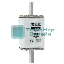 Вставка плавкая ППН-35 100А габарит NT1 EKF fus-35/250/100