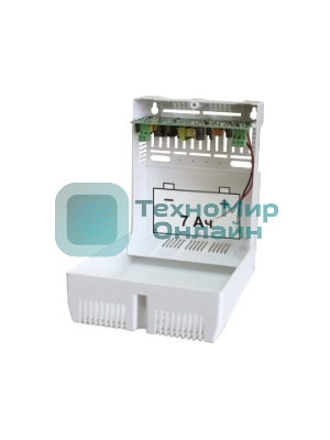 Источник бесперебойного питания СКАТ-1200Б 12В, 2А корпус пластик под АКБ 1х7А·ч, СС ТР ПБ