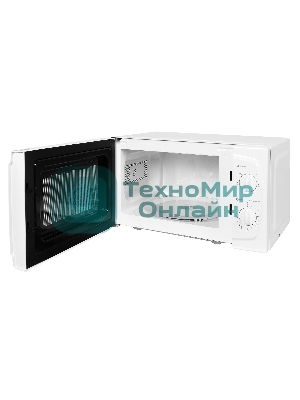 Микроволновая печь Starwind SWM5520 белый, 20 л, 700 Вт, переключатели - поворотный механизм
