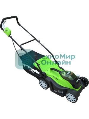 Газонокосилка аккум.GREENWORKS 2501907UA40В 35 см (в компл. 1 аккум 40В 2 А/ч + ЗУ)