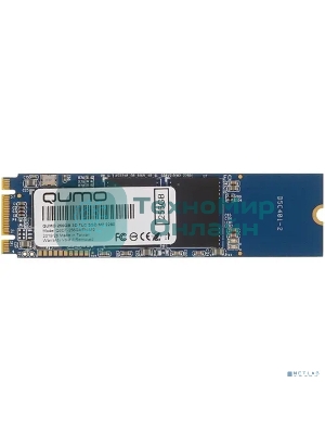 Накопитель SSD QUMO Novation, 256GB, SATA III, M.2 2280, R/W 560/540