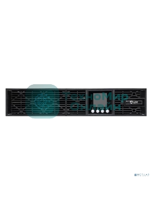 Источник бесперебойного питания СайберЭлектро ИБП ЭКСПЕРТ-II-1000Р Онлайн, Стойка/Напольный 1000ВА/1000Вт. USB/RS-232/SNMP Slot/EPO/RJ-11/RJ-45 (8 IEC С13) (12В/9А·ч. х 2 LEOCH) 2U