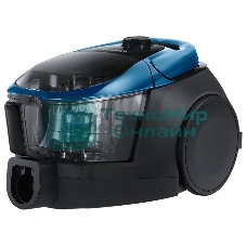 Пылесос Samsung SC18M3120VB синий, 380/1800 Вт, уборка сухая, пылесборник контейнер 2 л