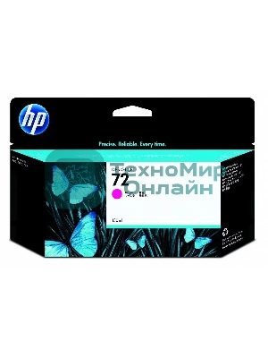 Картридж струйный HP №72 C9372A пурпурный для HP DJ T1100/T610 (130мл)