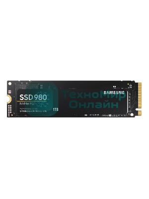 Накопитель SSD Samsung 980 MZ-V8V500BW, 500Gb, PCIe 3.0 x4, M.2 2280, NVMe, R/W 3100/2600