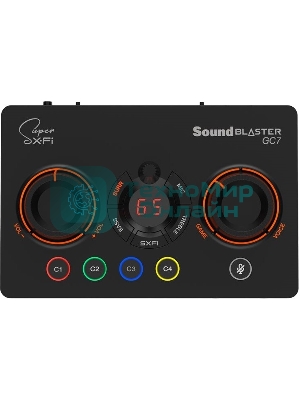 Звуковая карта Creative USB Sound BlasterX GC7 (Super X-Fi Ultra DSP) 7.1 Ret