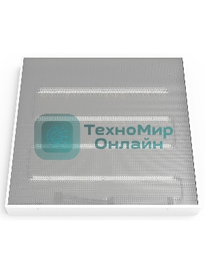 Светильник светодиодный универсальный Gauss LED ДВО 30 Вт MiR 3700 Лм 5000К 595х595х50 мм IP40 призма Guss