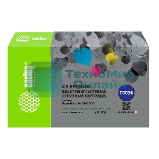 Картридж струйный Cactus CS-EPT6036 (T6036) светло-пурпурный пигментный (220 мл) для Epson Stylus PRO 7880/9880