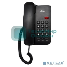 Телефон проводной Ritmix RT-311 черный